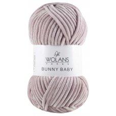 Пряжа плюшевая Wolans Bunny Baby (Банни Бейби) цвет 24 пудра