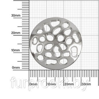 Мулька 3528 (30мм) никель полир