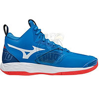 Кроссовки волейбольные Mizuno Wave Momentum 2 Mid (U) (синий) (арт. V1GA211724)