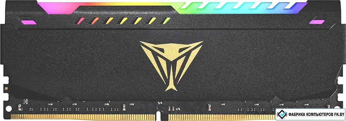 Оперативная память Patriot Viper Steel RGB 16ГБ DDR4 3200 МГц PVSR416G320C8 - фото 1 - id-p188245481