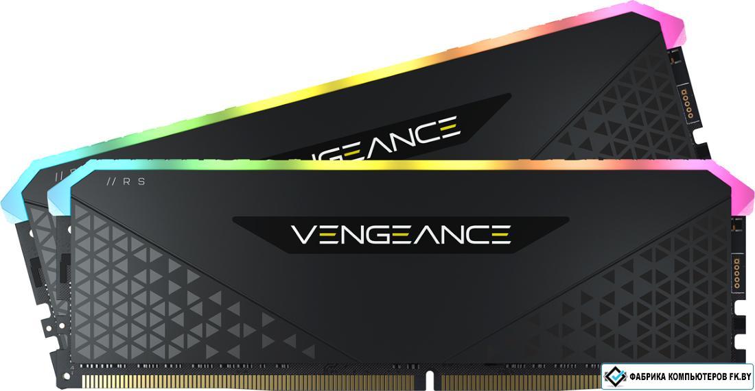 Оперативная память Corsair Vengeance RGB RS 2x16ГБ DDR4 3200 МГц CMG32GX4M2E3200C16 - фото 1 - id-p188245483