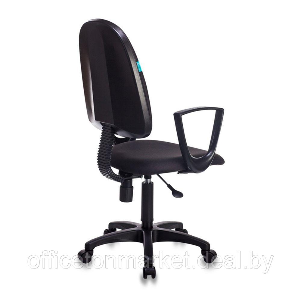 Кресло для персонала "Бюрократ CH-1300N Престиж", ткань, пластик, черный - фото 4 - id-p137215190