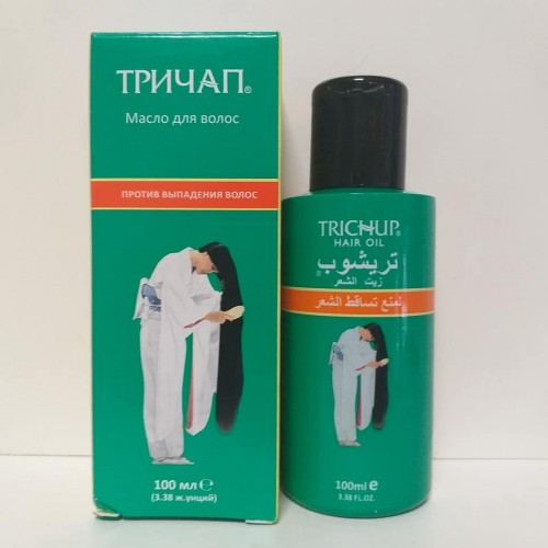 Масло для волос Тричуп против выпадения волос, Trichup Oil Hair Fall Control 100 мл. VASU Индия - фото 2 - id-p78497855