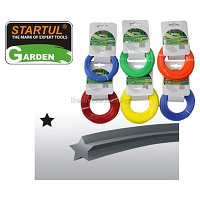 Леска ф3,0ммх15м звезд.сеч. STARTUL GARDEN (ST6059-30) (ST6059-30)