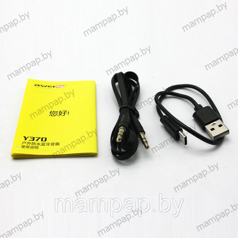 Портативная Bluetooth колонка AWEI Y370 с подсветкой RGB - фото 5 - id-p188292769