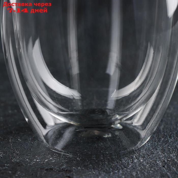 Набор стаканов с двойными стенками Magistro, 200 мл, 2 шт, 8,3×8,2 см - фото 2 - id-p188238421