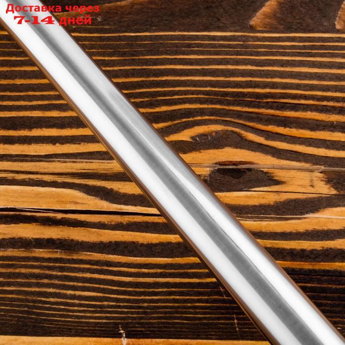 Шумовка для казана узбекская 53см, диаметр 15см, светлая деревянная ручка - фото 7 - id-p188237505