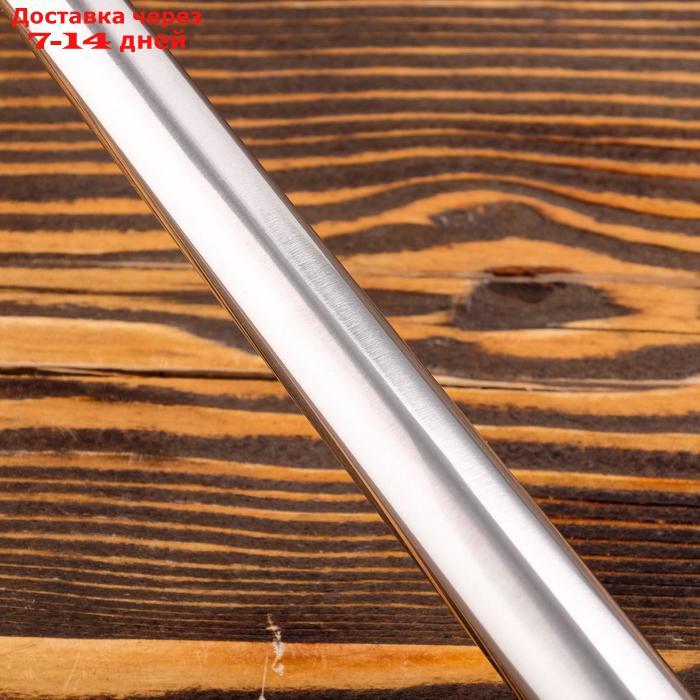 Поварешка для казана узбекская 52см, светлая деревянная ручка - фото 7 - id-p188237553
