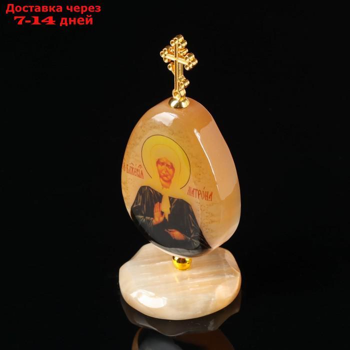 Яйцо "Святая Матрона", на подставке - фото 3 - id-p188239558