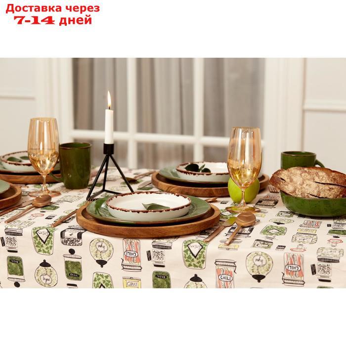 Скатерть "Этель" Kitchenware 149х250см, 100% хл, саржа 190 г/м2 - фото 4 - id-p188238302