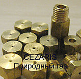 Комплект жиклеров  для газовой плиты Цезарис (Cezaris)., фото 4