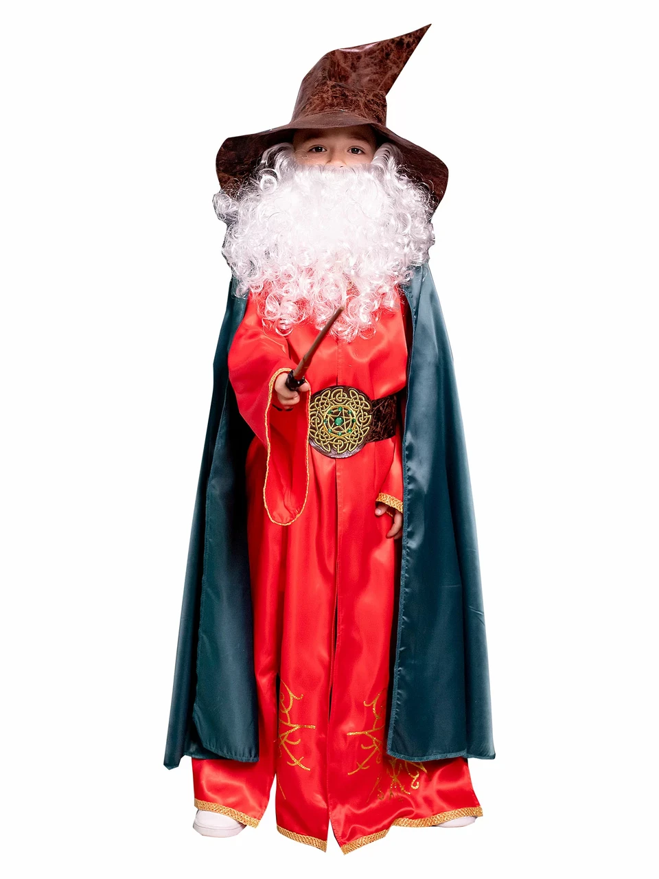 Детский карнавальный костюм Маг-чародей Пуговка