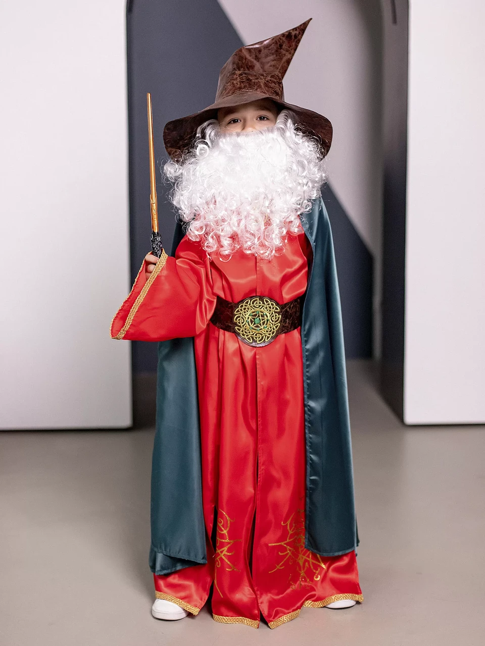 Детский карнавальный костюм Маг-чародей Пуговка - фото 3 - id-p188307095