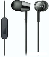 Наушники с микрофоном Sony MDR-EX155AP (черный)