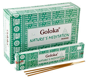 Благовоние Nature's Meditation (Медитация), 15 гр Goloka