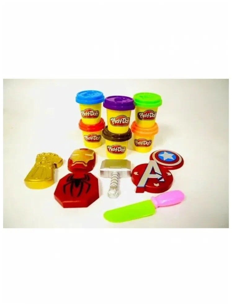 Набор пластилина Play-Doh "Супергерои Марвел" аналог - фото 4 - id-p188313280
