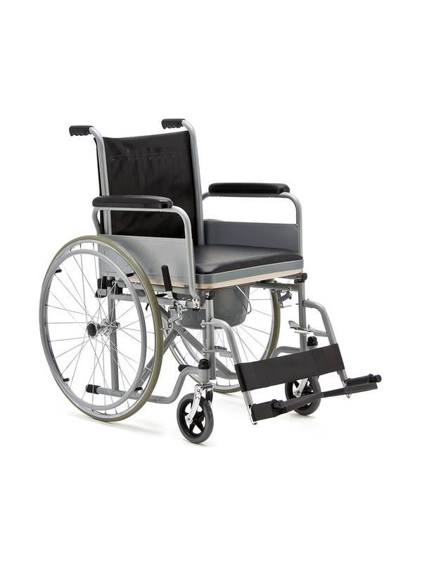 Кресло-коляска с санитарным оснащением Heiler ВА833 - фото 1 - id-p188315035