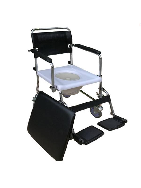 Кресло-каталка Heiler с санитарным оснащением ВА380 - фото 1 - id-p188315075