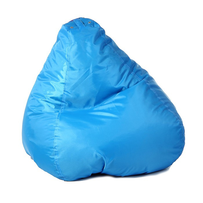 Кресло-мешок "Малыш", диаметр 70 см, высота 80 см, цвет голубой - фото 1 - id-p188319024