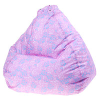 Кресло-мешок "Малыш", d70/h80, цвет розовый