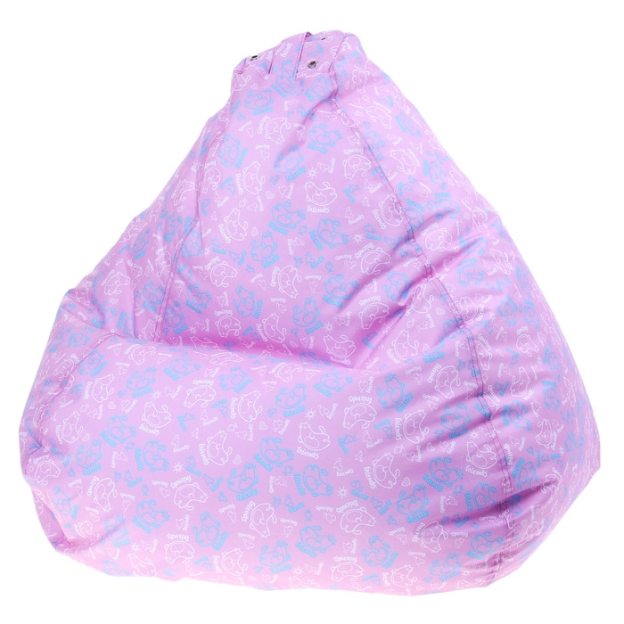 Кресло-мешок "Малыш", d70/h80, цвет розовый - фото 1 - id-p188319037