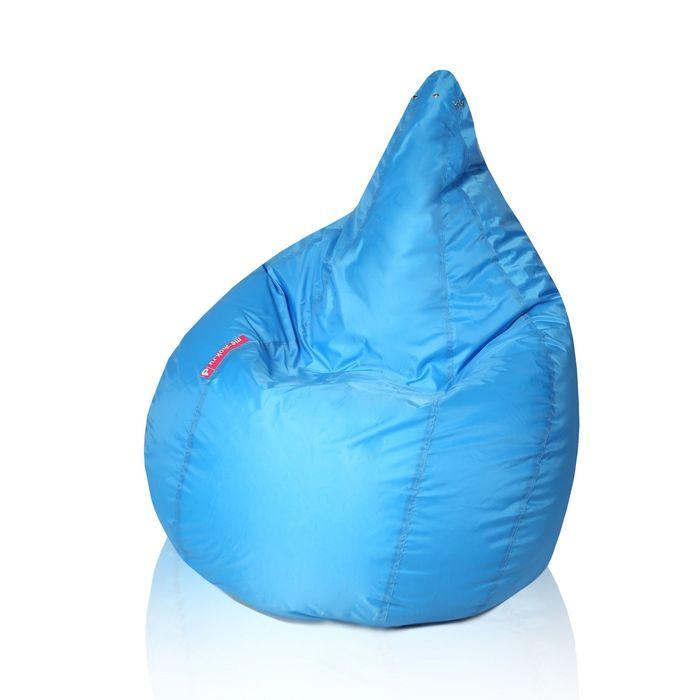 Кресло - мешок «Груша», диаметр 90, высота 140, цвет голубой - фото 1 - id-p188319213