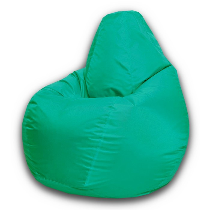 Кресло-мешок «Груша» Позитив, размер M, диаметр 70 см, высота 90 см, оксфорд, цвет бирюзовый - фото 1 - id-p188319090