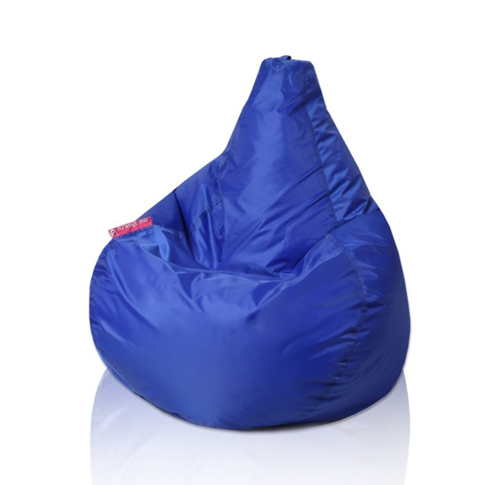Кресло-мешок "Капля", d100/h140, цвет синий - фото 1 - id-p188319454