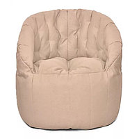 Кресло Челси, размер 85х85 см, ткань ткань рогожка, цвет молочный