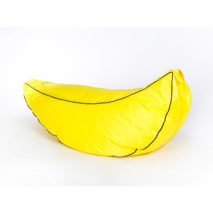 Кресло - мешок «Банан» большой, длина 150 см, толщина 60 см, цвет жёлтый, плащёвка - фото 4 - id-p188319752
