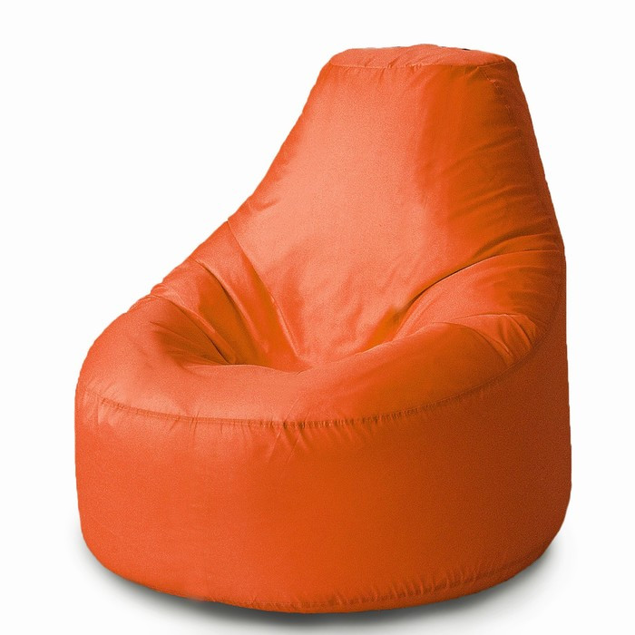 Кресло-мешок Комфорт, размер 90х115 см, ткань оксфорд, цвет оранжевый неон - фото 1 - id-p188319985