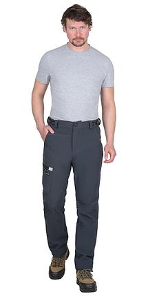 Брюки СИРИУС-СПЕЙС софтшелл сине-серые, фото 2