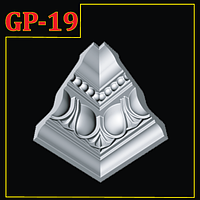 Угол декоративный для плинтуса GLANZEPOL GP19