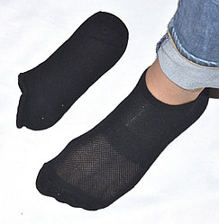 Носки корткие черные с махровой пяткой LIDL на размер 39-40