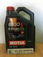 Моторное масло Motul 8100 X-clean EFE 5W-30 5л