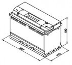 Автомобильный аккумулятор MOLL start/stop plus AGM 81095 (95 А·ч) - фото 1 - id-p188361306