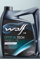 Моторное масло Wolf Officialtech 0W-20 MS-V 5л