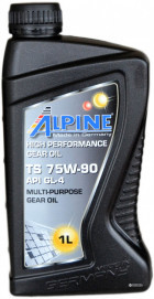 Масло Alpine Gear Oil 80W-90 GL-4 1л - фото 1 - id-p188357513