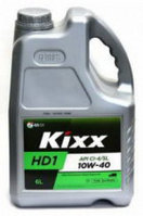 Моторное масло Kixx HD1 10W-40 CI-4/SL 6л