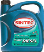 Моторное масло SINTEC Turbo Diesel CF-4 10W-40 5л