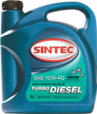 Моторное масло SINTEC Turbo Diesel CF-4 10W-40 5л - фото 1 - id-p188360609