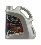 Моторное масло G-Energy Synthetic Super Start 5W-30 4л