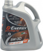 Моторное масло G-Energy Synthetic Far East 5W-30 4л - фото 1 - id-p188360630