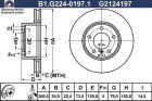 Тормозной диск GALFER B1-G224-0197-1