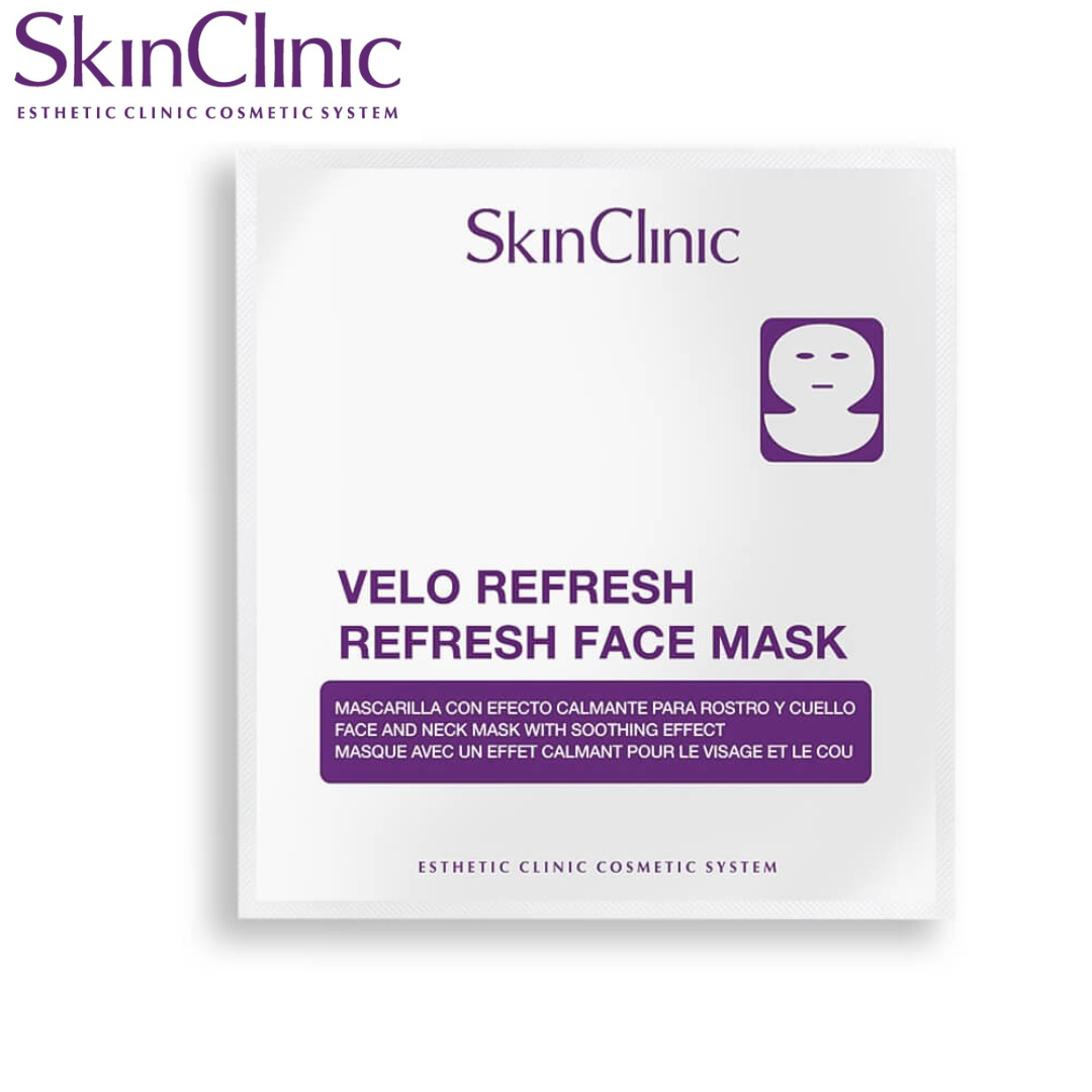 Маска освежающая для лица и шеи SkinClinic Refresh mask
