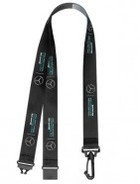 Аксессуар Mercedes-Benz Лента для ключей AMG Petronas Lanyard 2015 Black B67997321