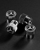 Аксессуар Mercedes-Benz Декоративные колпачки ниппелей Mercedes-Benz Dust Caps Black 4 шт B66472002