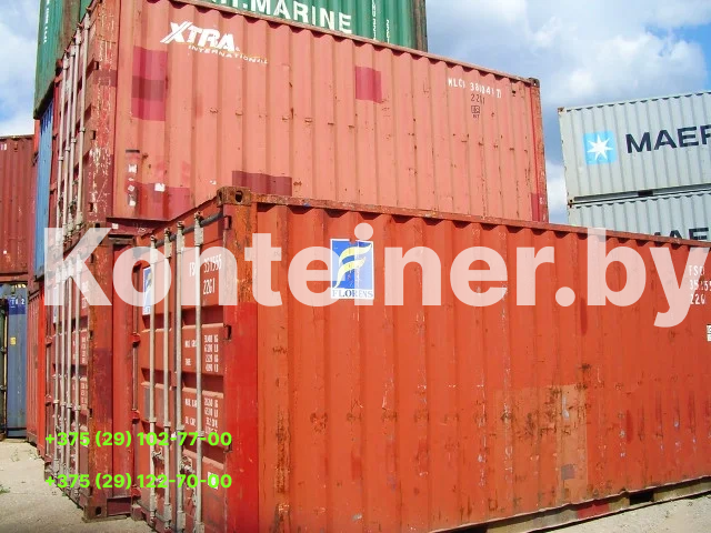Морской контейнер 20 футов в Аренду - фото 1 - id-p188140042
