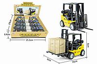 Машинка металл Погрузчик спецтехника арт 1210-D42)