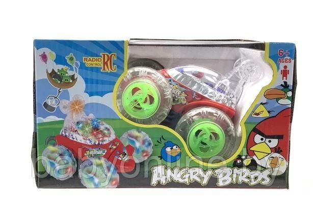 Машинка перевертыш трюкач на радиоуправлении Angry Birds арт 9802-38 - фото 1 - id-p188365567